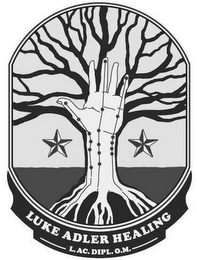 LUKE ADLER HEALING L. AC. DIPL. O.M. logo