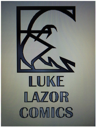 LUKE LAZOR COMICS logo