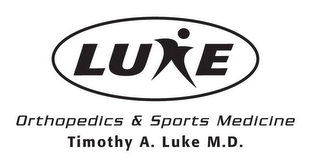 LUKE ORTHOPEDICS & SPORTS MEDICINE TIMOTHY A. LUKE M.D. logo