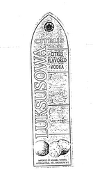 LUKSUSOWA CITRUS AND DESIGN logo