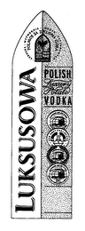 LUKSUSOWA POLISH LUXURY POTATO VODKA logo