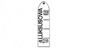 LUKSUSOWA POLISH LUXURY VODKA logo
