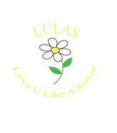 LULAS LOVE U LIKE A SISTER logo