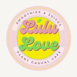 LULU LOVE SMOOTHIES & JUICES PLANT CASUAL CAFE logo