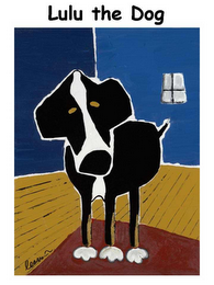 LULU THE DOG logo
