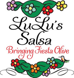 LULU'S SALSA BRINGING FIESTA ALIVE logo