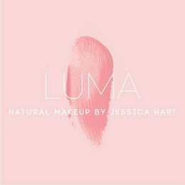 LUMA NATURAL MAKEUP BY JESSICA HART logo