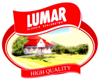 LUMAR SLODKIE SZALENSTWO HIGH QUALITY logo