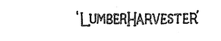 'LUMBER HARVESTER' logo