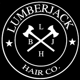 LUMBERJACK HAIR CO. LBJH logo