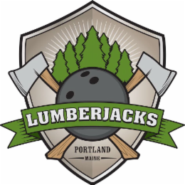 LUMBERJACKS PORTLAND MAINE logo