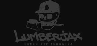 LUMBERJAX URBAN AXE THROWING logo