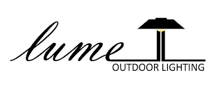 LUME OUTDOOR LIGHTING logo