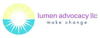 LUMEN ADVOCACY LLC MAKE CHANGE logo