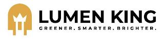 LUMEN KING GREENER. SMARTER. BRIGHTER logo
