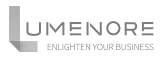 LUMENORE ENLIGHTEN YOUR BUSINESS logo