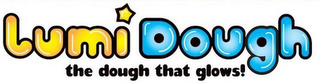 LUMI DOUGH THE DOUGH THAT GLOWS! logo