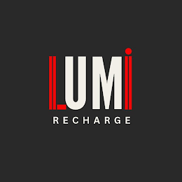 LUMI  R E C H A R G E logo