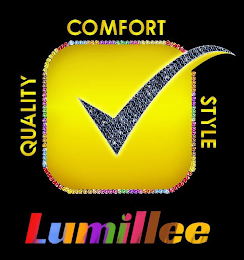 LUMILLEE QUALITY COMFORT STYLE logo