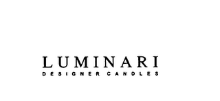 LUMINARI DESIGNER CANDLES logo