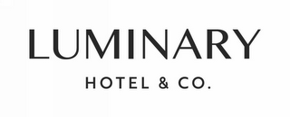 LUMINARY HOTEL & CO. logo