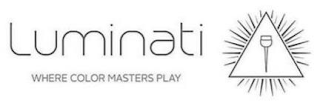 LUMINATI WHERE COLOR MASTERS PLAY logo
