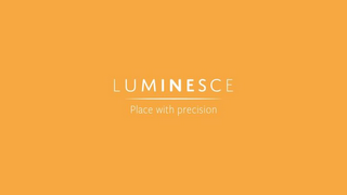 LUMINESCE  PLACE WITH PRECISION logo