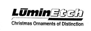 LUMINETCH CHRISTMAS ORNAMENTS OF DISTINCTION logo