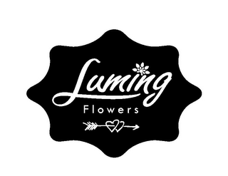 LUMING FLOWERS logo