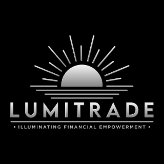 LUMITRADE ILLUMINATING FINANCIAL EMPOWERMENT logo