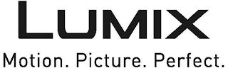 LUMIX MOTION. PICTURE. PERFECT. logo