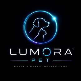 LUMORA PETEARLY SIGNALS.BETTER CARE. logo