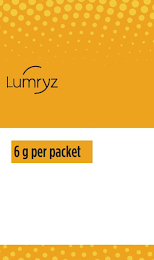 LUMRYZ 6 G PER PACKET logo
