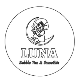 LUNA BUBBLE TEA & SMOOTHIE logo