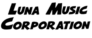 LUNA MUSIC CORPORATION logo
