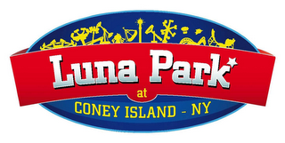 LUNA PARK AT CONEY ISLAND NY logo