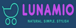 LUNAMIO NATURAL. SIMPLE. STYLISH logo