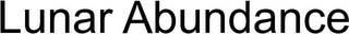 LUNAR ABUNDANCE logo