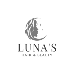 LUNA'S HAIR & BEAUTY logo