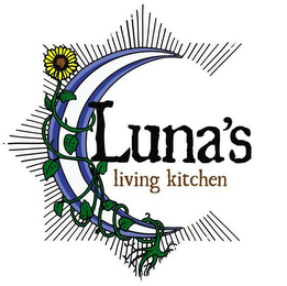 LUNA'S LIVING KITCHEN logo