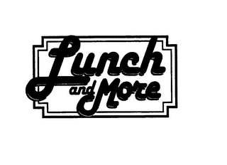 LUNCH AND MORE logo
