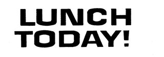 LUNCH TODAY! logo