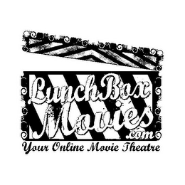 LUNCHBOX MOVIES .COM YOUR ONLINE MOVIE THEATER logo