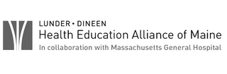 LUNDER-DINEEN HEALTH EDUCATION ALLIANCE OF MAINE IN COLLABORATION WITH MASSACHUSETTS GENERAL HOSPITAL logo