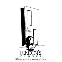 LUNDON'S CLOSET THE ONESTOP SHOP TO A LITTLE BOY'S HEART. L C logo