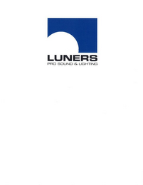 LUNERS PRO SOUND & LIGHTING logo