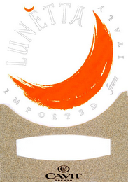 LUNETTA IMPORTED FROM ITALY C CAVIT TRENTO logo