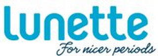 LUNETTE FOR NICER PERIODS logo