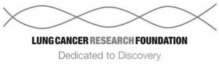 LUNG CANCER RESEARCH FOUNDATION DEDICATED TO DISCOVERY logo