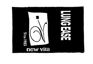 LUNG EASE NEW VITA SINCE 1983 logo